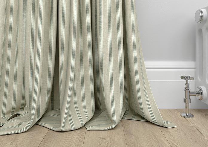 Emily Bond George Stripe, Sage - Made to Measure Curtains - Image 6